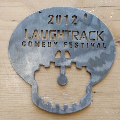 Laser cut - 14 gage Stainless steel award